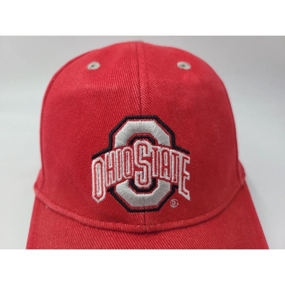 Ohio State University Buckeyes Signatures Adjustable Hat Cap Men Women NCAA‎ Red